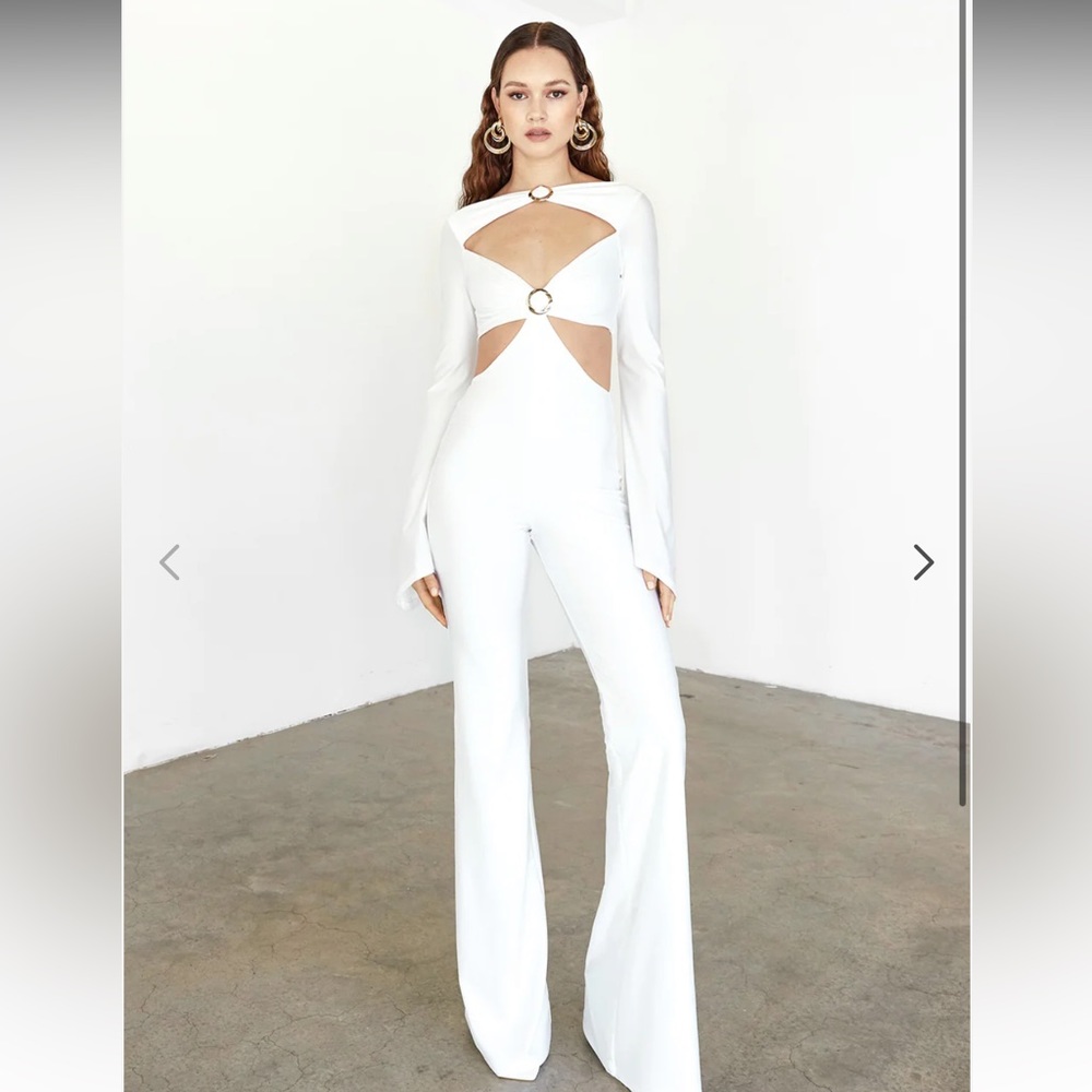 Khanums White Jumpsuit